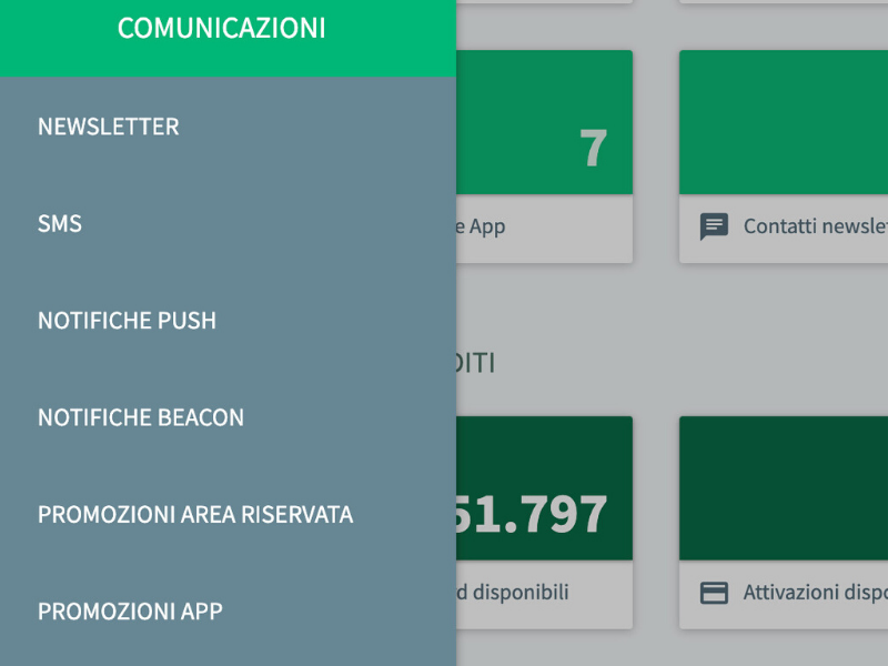 Schermata app Fedelium
